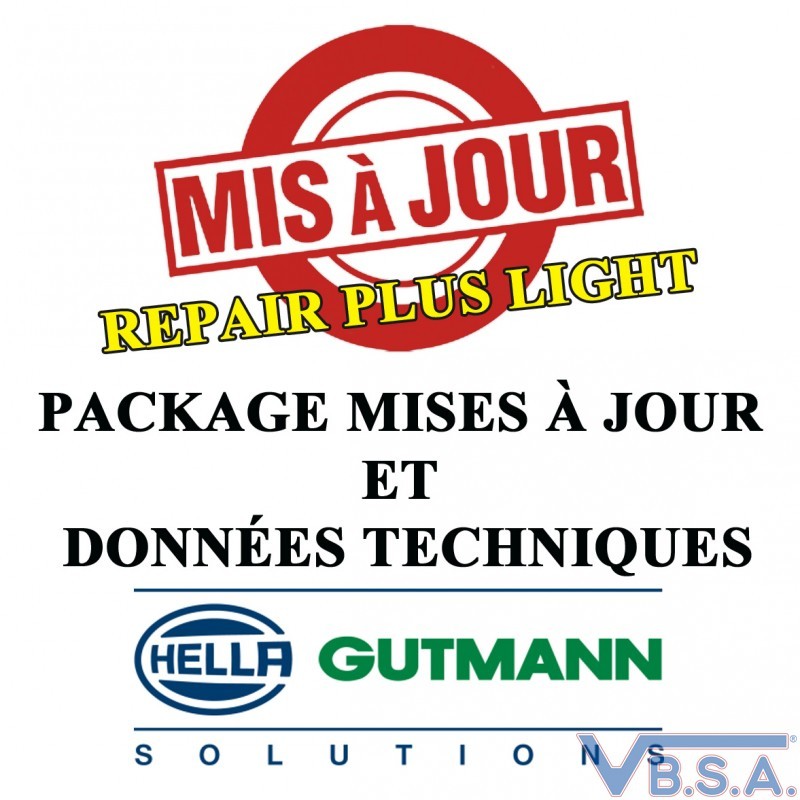 Package Mise À Jour Et Donnees Techniques Repair Plus Light Hella Gutmann France