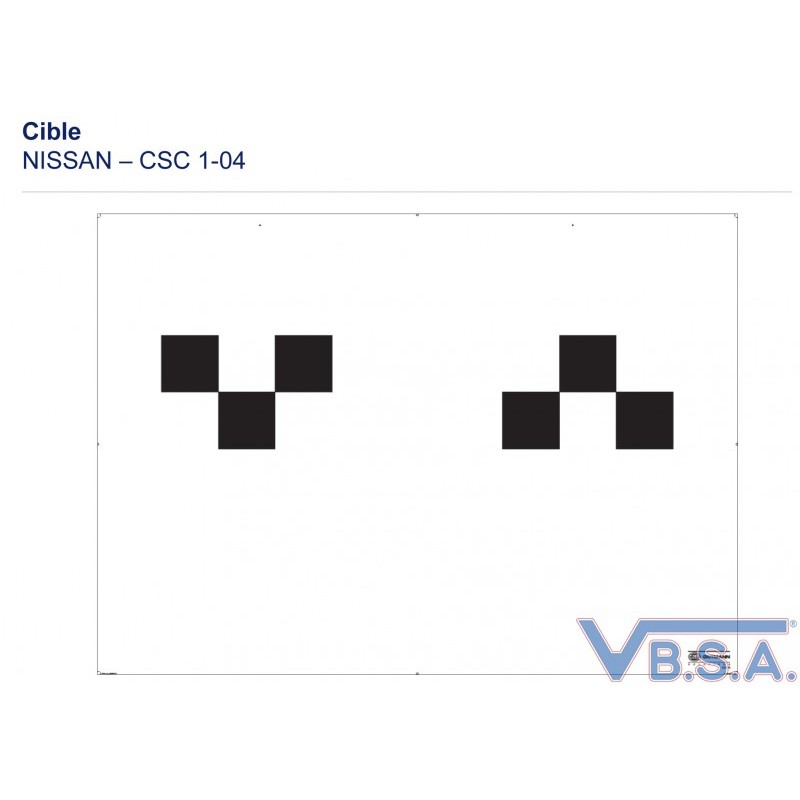 Cible Csc Tool Nissan 1-04 France qualité VBSA