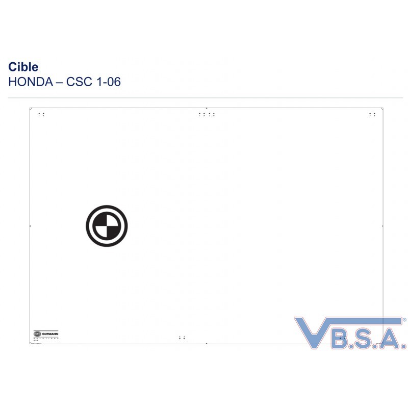 Cible Csc Tool Honda 1-06 Europe VBSA