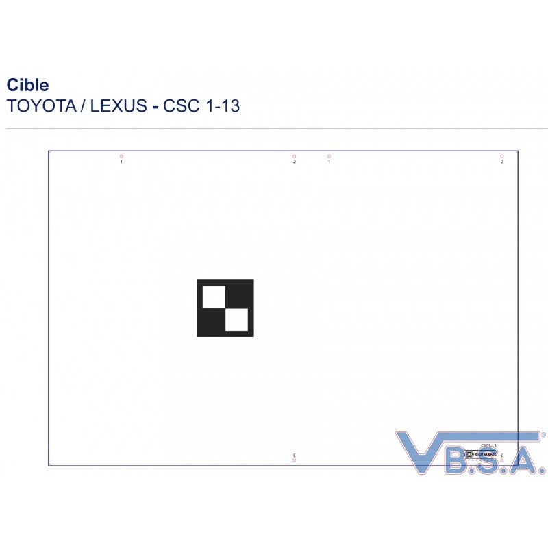 Cible Csc Tool Toyota-Lexus 1-13 France VBSA