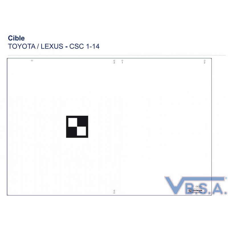 Cible Csc Tool Toyota-Lexus 1-14 France VBSA