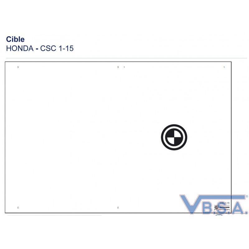 Cible Csc Tool Honda 1-15 Europe VBSA