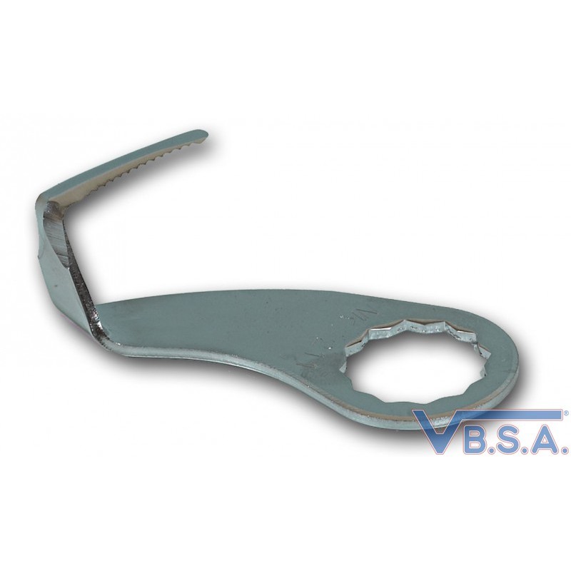 Serrated hook blade with U shape - 24 mm