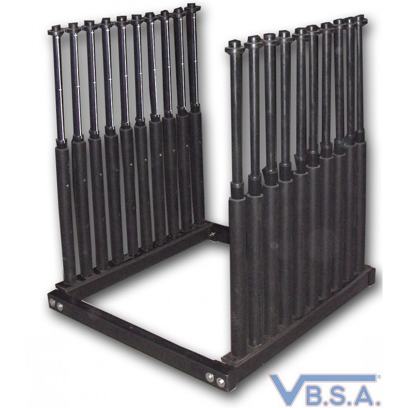 Windshiels rack 9 supports