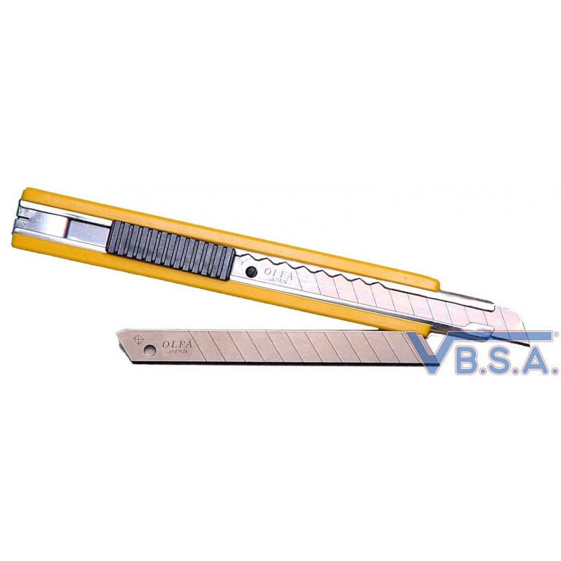 Olfa®knife, with one snap-off blade of 9mm