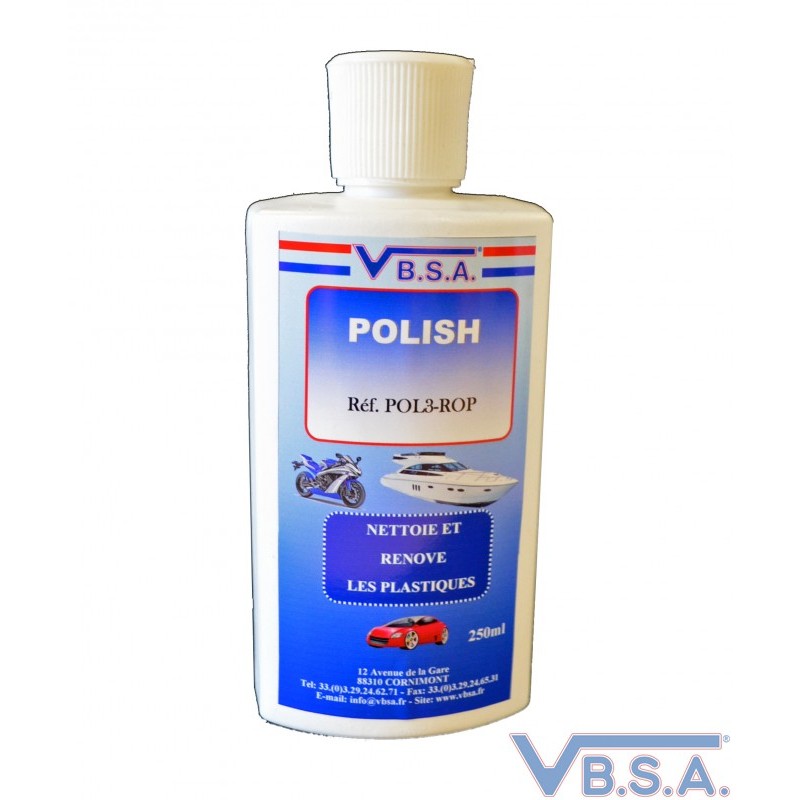 Polish POL-ROP3 - Clean and reniew all plastics.