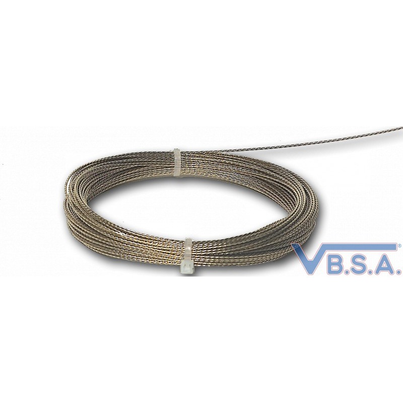 Braided wire - ø 0,80 mm - 22.5M