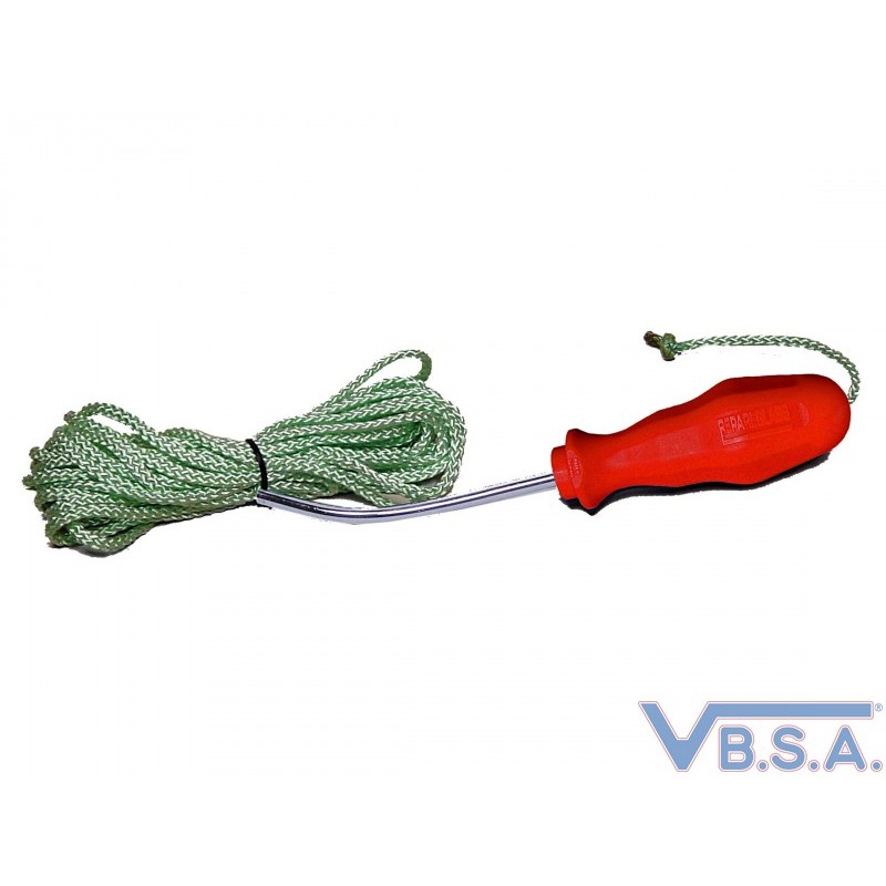 Rope insert tool length of the rope: 9m (pour bus et poids lourds)