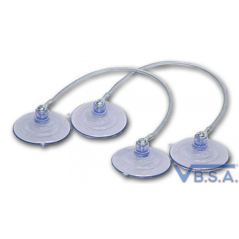 Paire De Ventouses Pour Vitres Laterales Pose pare-brise France