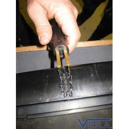 Kit Reparation Plastique Professionnel VIGOR avec 300 agrafes