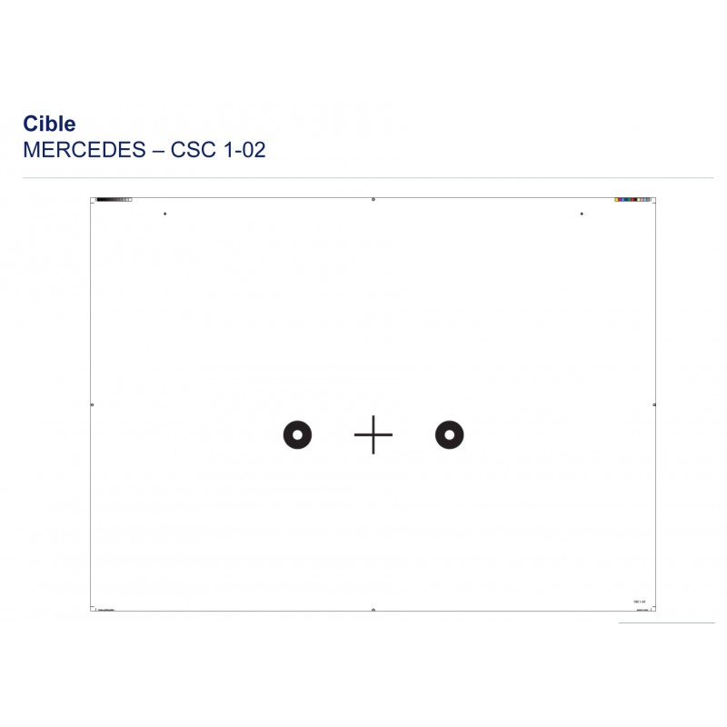 8PZ010624-021 Cible CSC TOOL MOBILE - MERCEDES M1-02 VBSA