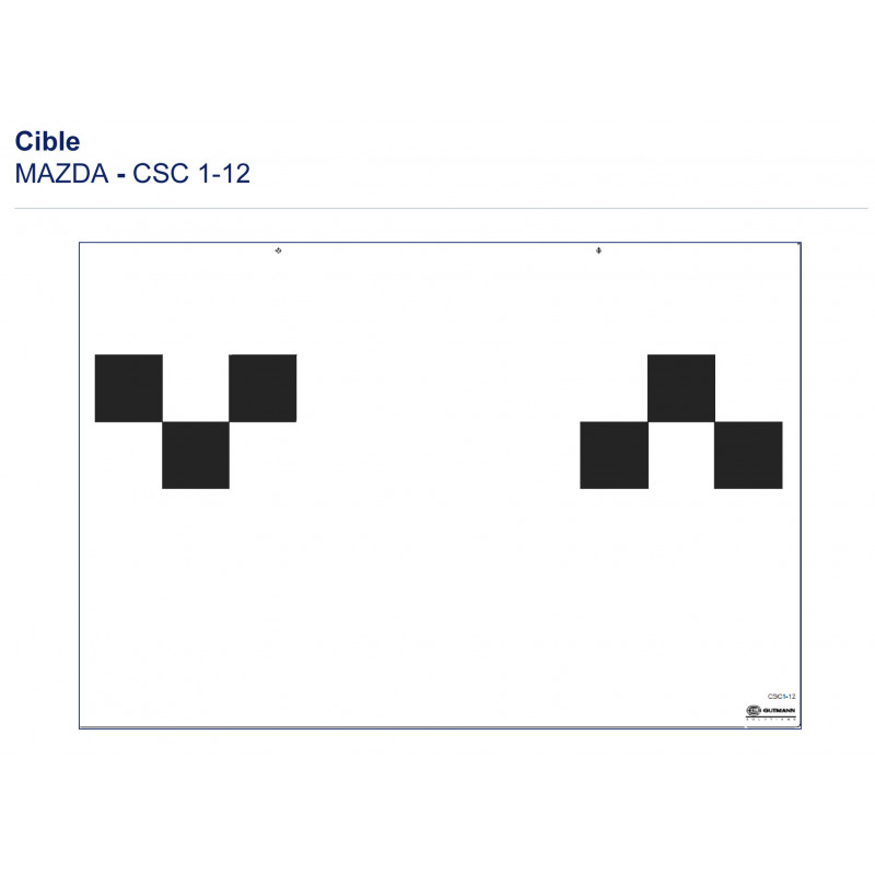 Cible CSC TOOL MOBILE - MAZDA M1-12