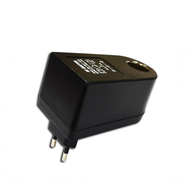 Miniature 220V/12V cigarette lighter voltage transformers from VBSA - France