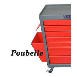 SERV-POUBELLE - Poubelle pour servante d'atelier - VBSA - FRANCE - Europe