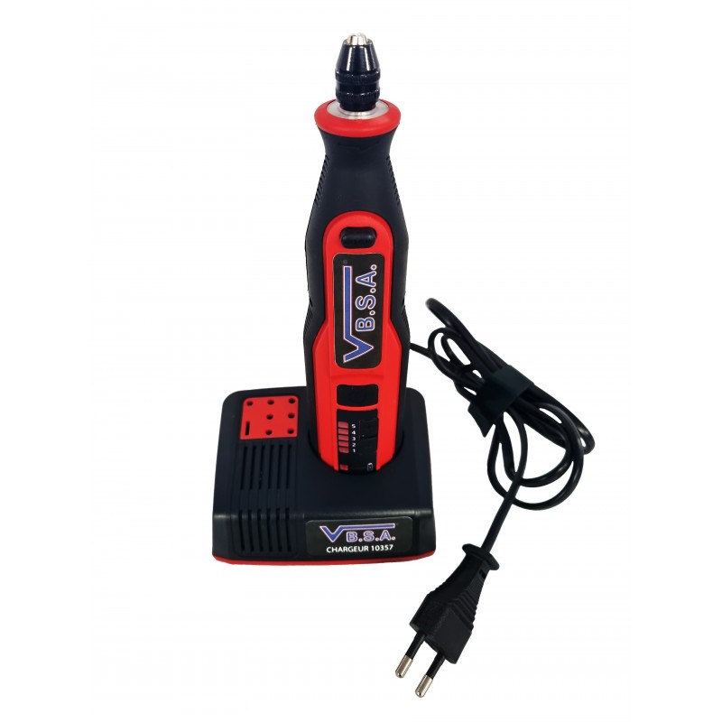 7.2V carbide drill with rechargeable batteries for drilling the windshield impact point at VBSA