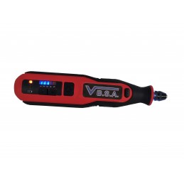 7.2V carbide drill with rechargeable batteries for drilling the windshield impact point at VBSA