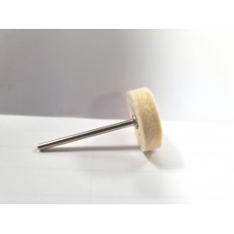 Round polishing felt for impact finish | Windshield repair | VBSA France