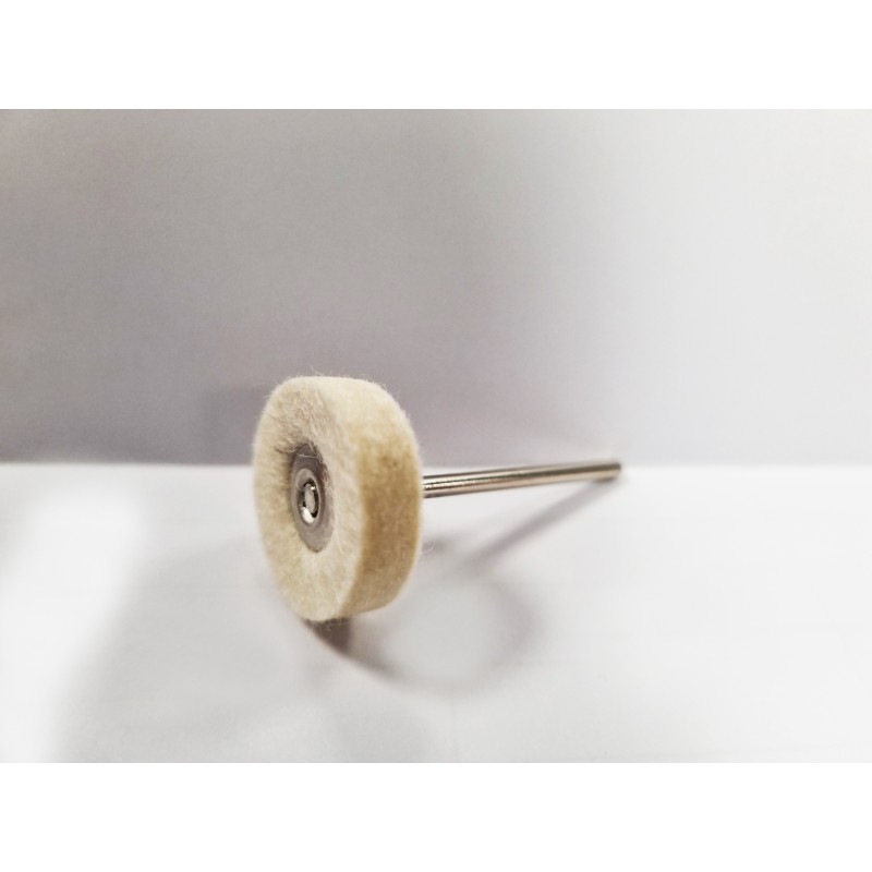Round polishing felt for impact finish | Windshield repair | VBSA France