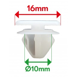 Citroen windscreen clips vbsa France