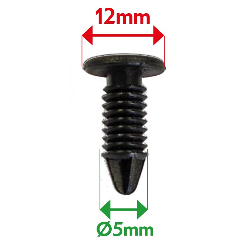 Door panel clips for Citroën, Peugeot VBSA France