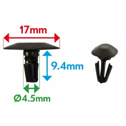 Wiper motor cover clip/universal cover vbsa france