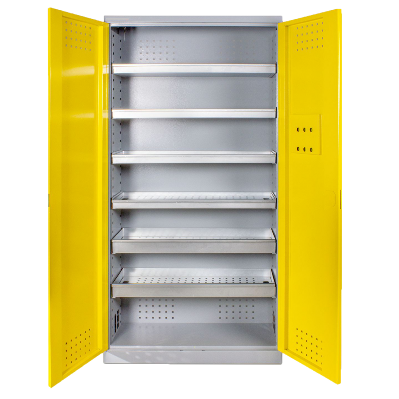 CHEMICAL CABINET WITH RETENTION TANK