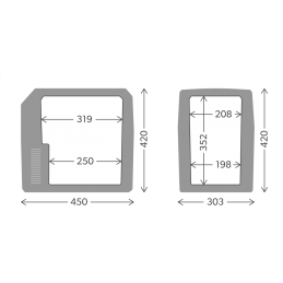 Chauffeur et refroidisseur de cartouche 12v