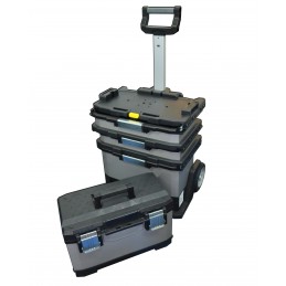 Servante d'atelier mobile modulaire bi-matière - nue chez VBSA France