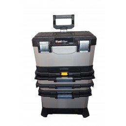 Modular mobile workshop trolley made from two materials - bare unit at VBSA France
