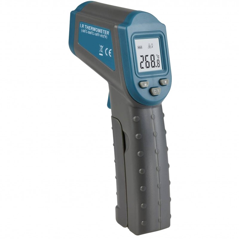 tk Infrared thermometer to control glass temperature