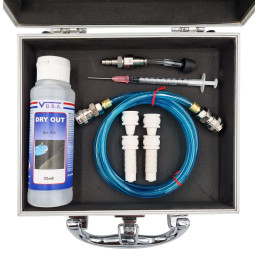 Cleaning Fence or old impact kit | windshield repair | Europe with VBSA