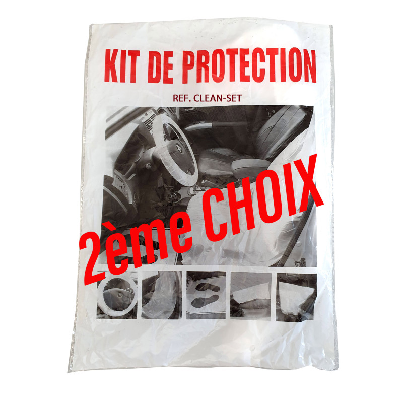 Set de protection intérieur voiture (x100) 2ème choix