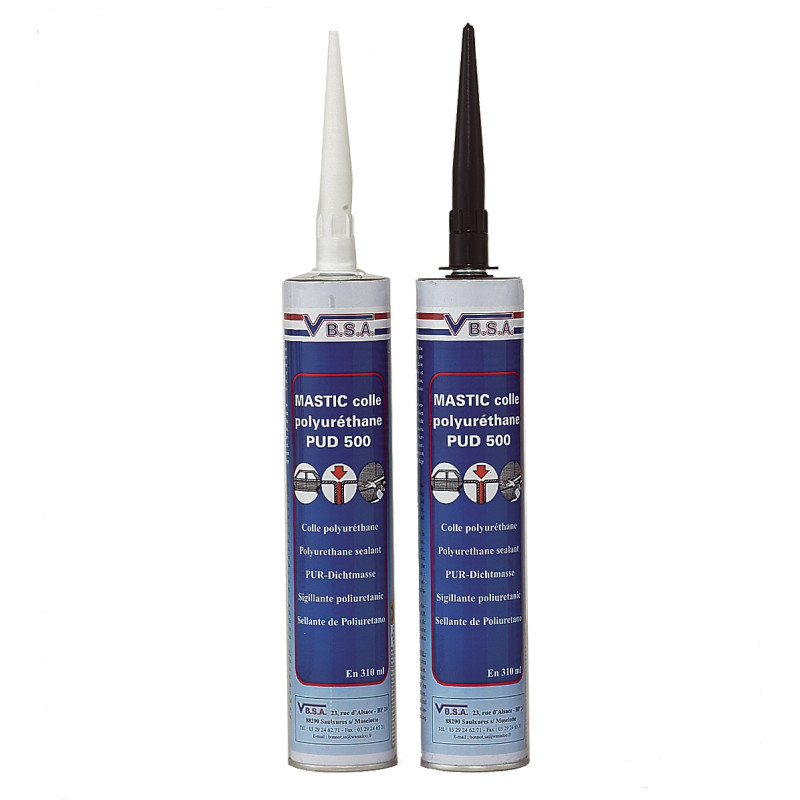 Structural polyurethane adhesive and sealant white