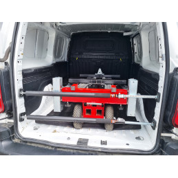 Barres d'arrimage, arrimage extensible, professionnel, sécurisation de chargement