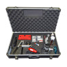 REPAR'VIT® WINDSHIELD REPAIR Tool box with a pressure/vaccum pump