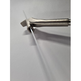 Nozzle for welding with flat rods.
For use with our 3022 gun and our BUSE-4000 adaptor.