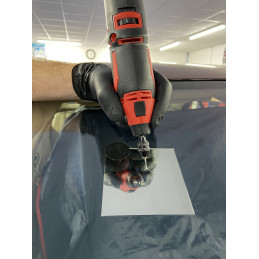 Pack de consommable spécial REPARBRISE pour réparation impact, contenant résine ,injecteur, lames, forets chez VBSA