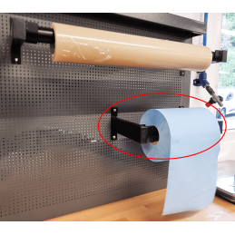 Application of Wall-mounted dispenser for reels, adhesive film