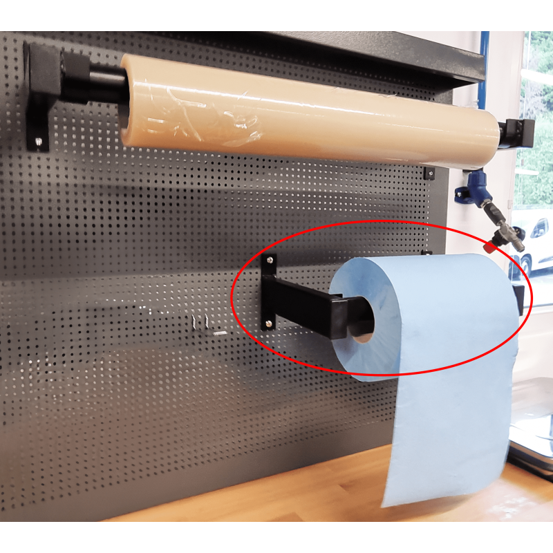 Application of Wall-mounted dispenser for reels, adhesive film