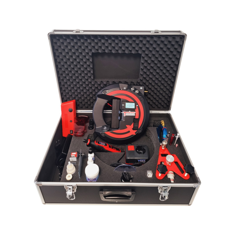 MALLETTE REPARATION PARE -BRISE TERMINATOR - Injection automatisée avec lampe LED