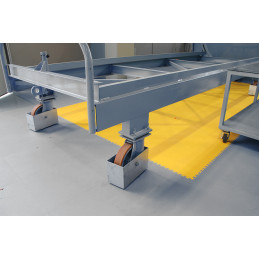 Dalles PVC autobloquantes pour sols industriels, pour garage, atelier, parking, etc... chez VBSA - France