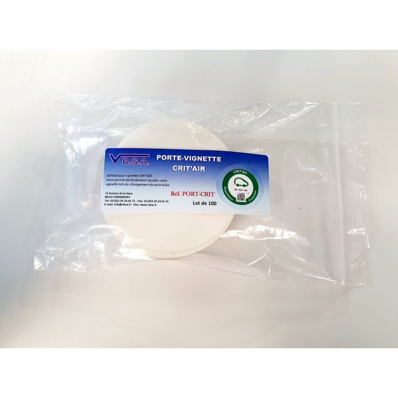Porte Vignette Crit Air Pare Brise