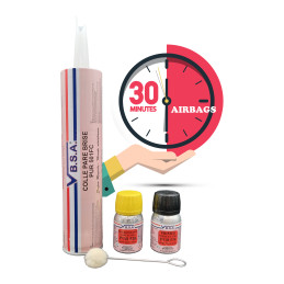 Windshield bonding kit 501FC - RAPIDE ( bonding + cleaner + primer) cartridge or saussage at VBSA - France