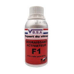 Dégraissant activateur transparent F1 pour colle Pare-brise F1K et F1FC  chez VBSA - France