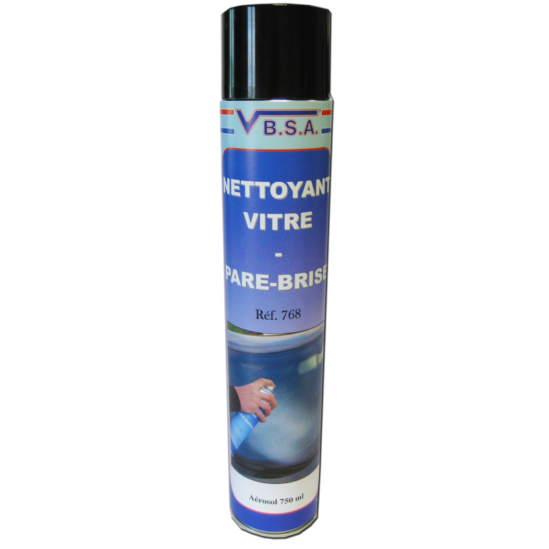 Nettoyant vitre / pare-brise 768 à base de mousse - Démoustiquant