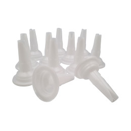 Pre-cut nozzles x12 to size for 400 or 600ml saussage windshield bonding - BD12 at VBSA - France