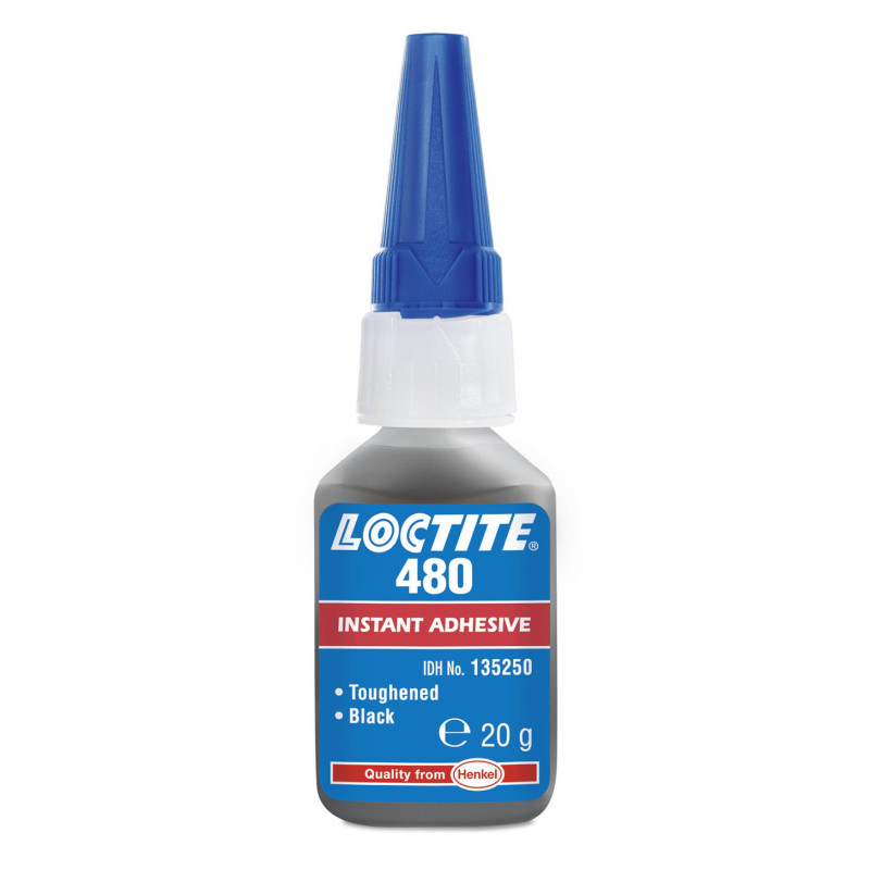 LOCTITE 480 - reinforced, fast- curing instant adhesive Metal/rubber at ...