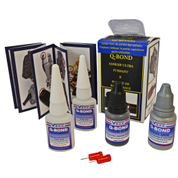 QBond Ultra Strong Adhesive & Reinforcing Powder Kit (QB-2) – Super Glue Repair System