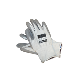 PAIR OF TRICOT / POLYURETHANE GLOVES at VBSA France