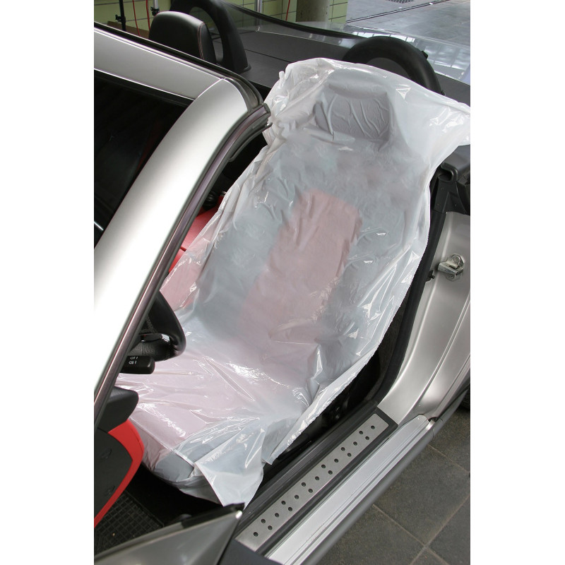 LDPE plastic seat covers (roll of 200) from VBSA France